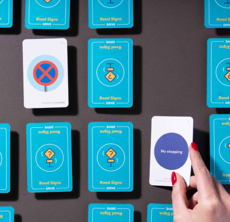 Road Signs card game